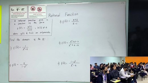 Understanding Rational Functions in Grade 11 STEM Class