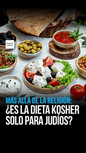 Te gustaría conocer en qué consiste llevar una dieta Kosher🍴✡️? #VidaJudía #ComidaKosher | Fuente Latina