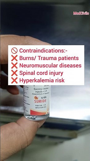 👉 Succinylcholine In 30 Seconds 💉 I Rapid Intubation Drug🤯 I #pharmacology #ytshorts #anesthesia
