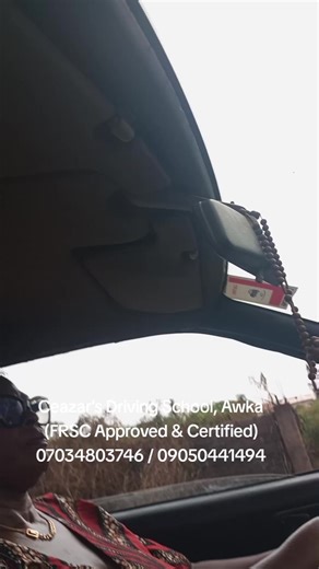 Mama's 2nd day in the car after using the driving simulator in class. She is the trainee that pulled massive traffic on my page.