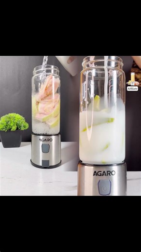 Guava Juice In Portable Blender