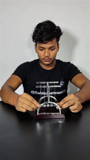 Pendulum experiment 😱 #diy #lifehacks #experiment #sahil | sahil.expriment