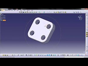 #Catia V5 #Hole Tutorial