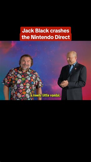 325K views · 5.7K reactions | Jack Black crashes the Nintendo Direct to reveal the voice behind Bowser Jr. in The Super Mario Galaxy Movie! #nintendo #supermariogalaxy #movie #jackblack #nintendodirect #bowserjr #bennysafdie #bowser #ign #movie #gaming #thesupermariogalaxymovie #supermariomovie | IGN | Facebook