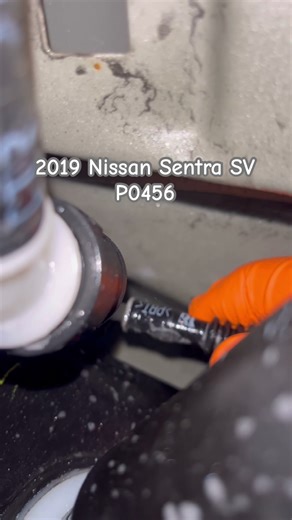 2019 Nissa Sentra P0456 #evap #nissan #automobile #automotive #mechanic #emissions #emissioncontrol