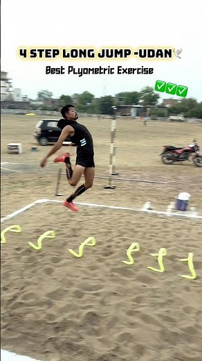 Long Jump Best Plyometric Exercise For Beginners 40 To 80 jump !