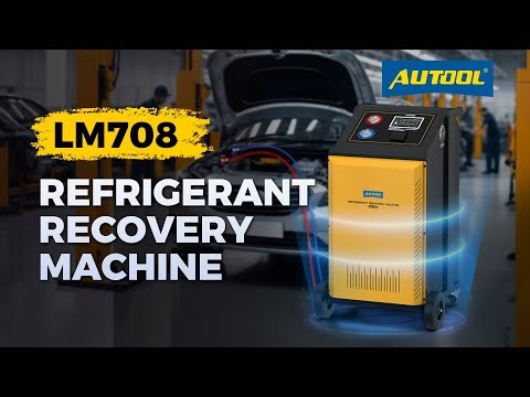#autool LM708 Refrigerant Recovery Machine #automobile #carrepair #frankfurt #refrigerator #machine