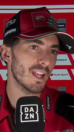 "When I started, my idea was to start and finish. Like Pedrosa" 🗣️Bagnaia #DutchGP 🇳🇱 #MotoGP 🏁