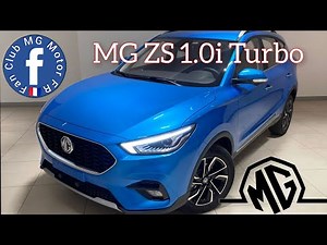 A la découverte du MG ZS 1.0i Turbo version thermique, idem MG ZS EV2