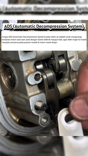 Fungsi ADS (Automatic Decompression System) #otomotif #automobile #mesin #bengkelmesin #mobillistrik