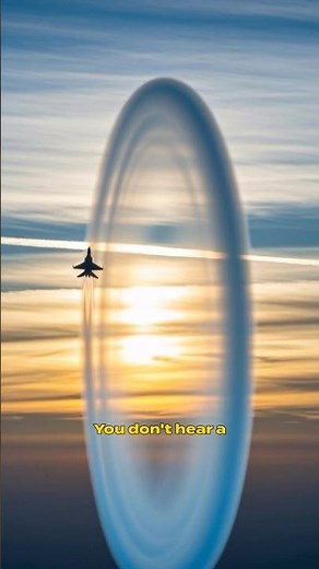 What Happens When a Supersonic Jet Flies Over You? #supersonic #engineering