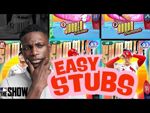 Easy Way to Get Unlimited Stubs in MLB The Show 25