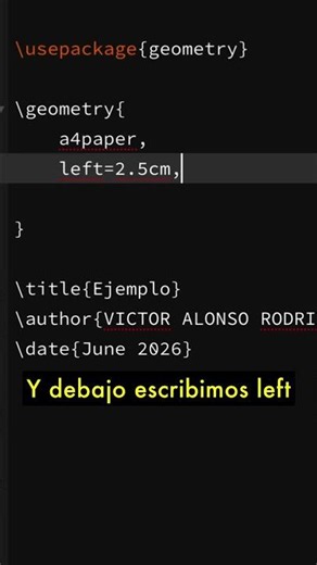 CONFIGURAR los MÁRGENES en LaTeX en 40 SEGUNDOS con este paquete SECRETO en español cual PROFESIONAL
