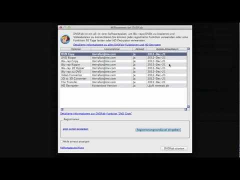 DVDFab: Installation und Aktivierung