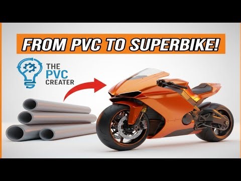 PVC Pipes to SUPERBIKE! #ThePVCCreater