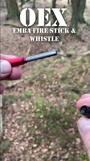 BEST SURVIVAL TOOL??🔥OEX EMBA FIRE STICK & WHISTLE🔥 #shorts #edc #survivalgear