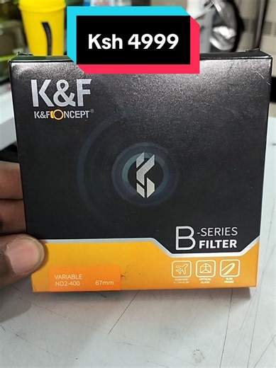 KNF ND2-400 Variable Neutral Density Filter Reduce Exposure by 1 to 8.6 Stops Darkens Entire Image Greater Control over Exposure Settings Allows Wider Aperture Slim Design Multi-Coated