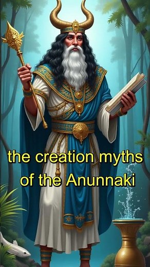Enki God of Wisdom, Water, and Creation #enki #sumeriangod #anunnaki #anunnakis #mesopotamianmyth