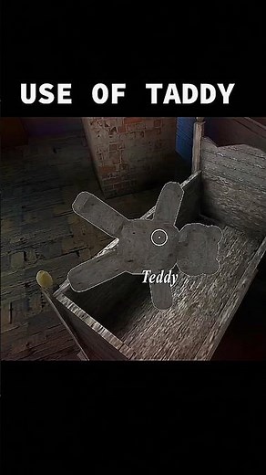 Use of taddy in horror granny game #gaming