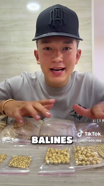 Balines en Oro Laminado de Alta Calidad en Colombia