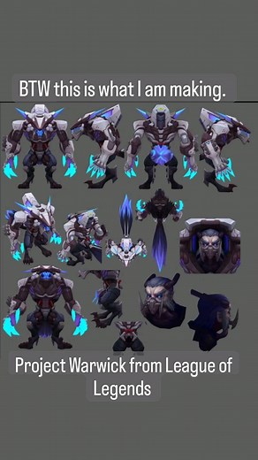 Dawn Frost on Instagram: "Working on project Warwick for kumoricon! #projectwarwick #projectwarwickcosplay #leagueoflegends #leagueoflegendscosplay #warwick #warwickcosplay #cosplay #cosplayer #game #videogames"