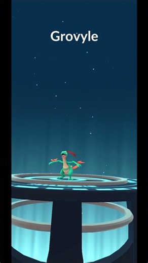 Shiny Treecko CP 668 → Shiny Grovyle CP 1088! Worth It? ✨ Pokemon GO #Shorts