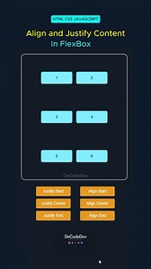 3.9K views · 133 reactions | Justify Vs Align Content in CSS || SAVE...