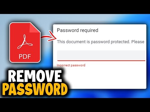 How to Remove Password from PDF File - Easy Guide