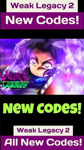 New Weak Legacy 2 Codes - New Codes For Weak Legacy 2 Roblox 2025