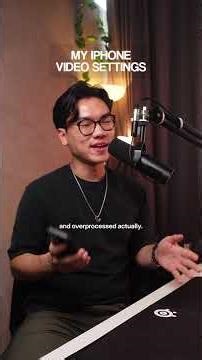 my iphone video settings