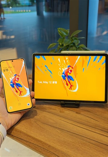Yellow Samsung Galaxy Setup Tour