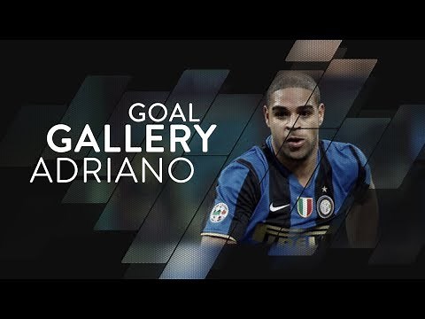 ADRIANO LEITE RIBEIRO | All of his 74 Inter goals 🇧🇷⚫️🔵