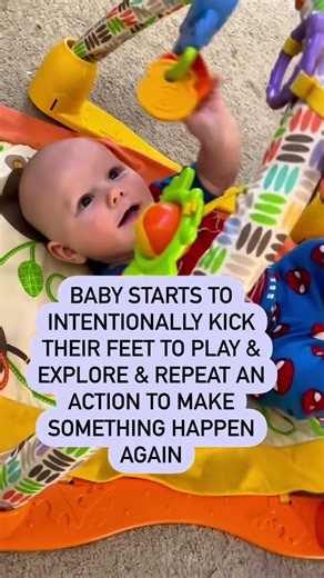 What to expect at 2-3 months 👶✨ Motor Skills - Move both sides of their body (arms & legs) with