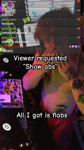 “Show abs” #gabber #killeatratz #techno #livestream #dj