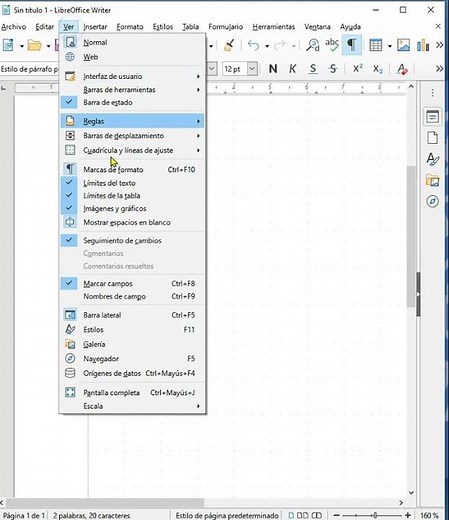 Optimiza tu Espacio de Trabajo: Barra Lateral en #LibreOffice