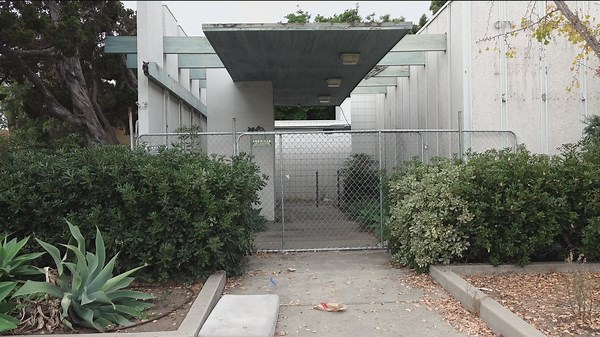 What's going on with the old Serra Mesa library property?
