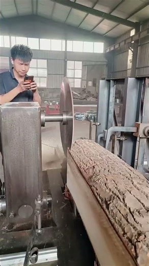 Log Sliding Table Saw Slab Slitting and Seaming