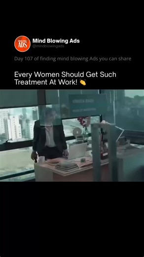 Mind Blowing Advertising | Marketing | This ad isn’t just a campaign — it’s a message that hits deep. Every woman deserves respect, equality, and recognition at her workplace —... | Instagram