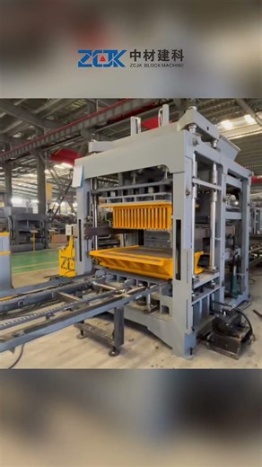 QTY8-15 Fully Automatic Block/Brick Machine – Pre-shipment Testing