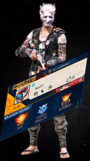 Free fire Profile animation editing 🤗💥 . . . Comment your uid with follow . . . . #trending #instagram #explorepage #instagood #reelsindia. | Hemant Roy