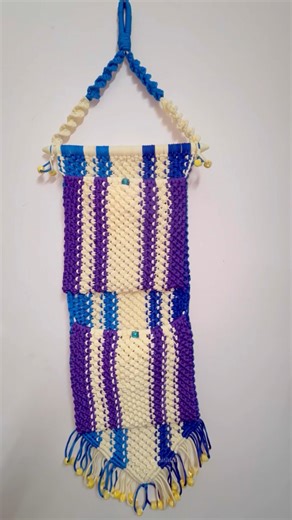 Pocket Wall hanging #homedecor #handmade #ytshorts #shorts #macrame #macremevish #youtube #diy#yt