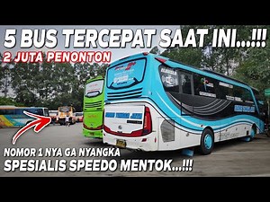 THESE ARE THE 5 FASTEST BUSES RIGHT NOW...!!! SPECIALISTS IN SPEED-TO-STOP