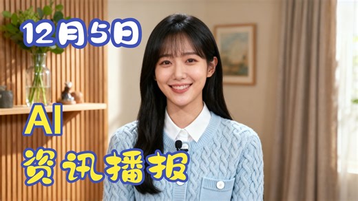 12月5日 AI资讯播报
