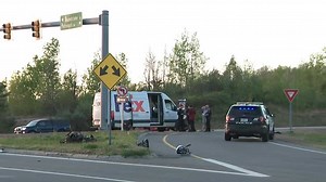 Authorities investigating crash in Londonderry near Manchester airport