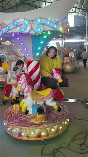 Kids Carousel Kiddie Rides - A Perfect Attraction for Shopping Malls