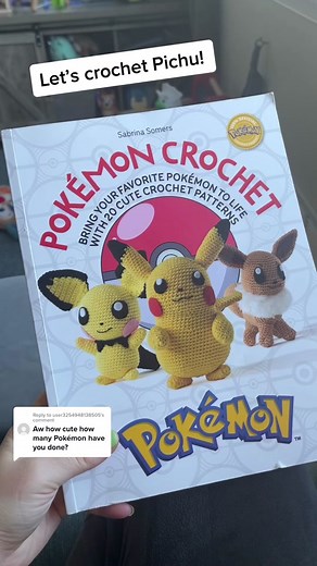 Crochet Pichu Plushie Tutorial