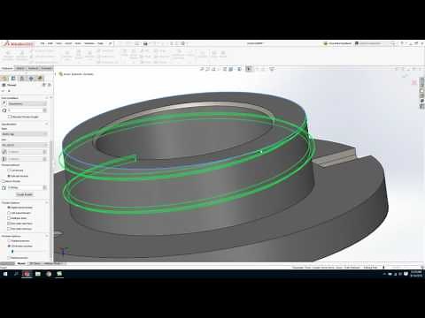 Creating Smooth Threads with SOLIDWORKS 2017