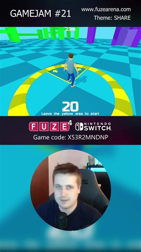 FUZE Gamejam - AMAZING BALLOON SKILLS #gamejam #learntocode #codingforbeginners #coding #makegames #funnygamermoments #funnygame #nintendoswitch