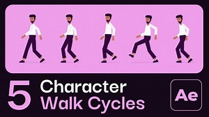 Download Character Animation Walk Cycles - Videohive - aedownload.com