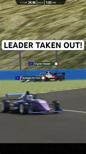 LEADER TAKEN OUT IN F4 AT ISTANBUL PARK! #assettocorsa #league #simracing #cars #formula4 #f1